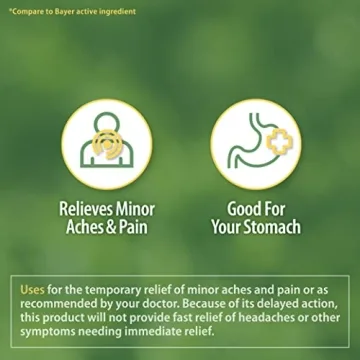 HealthA2Z® Aspirin 81 mg | Easy to Swallow Pain Relief