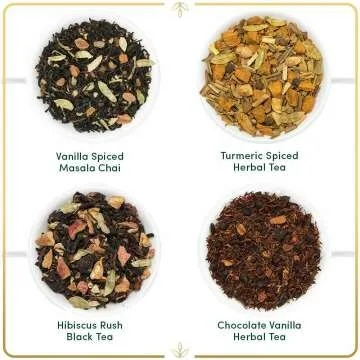 VAHDAM Hanukkah Gift Set 2022 - 4 Premium Teas