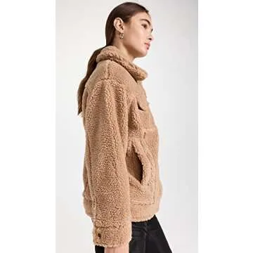 UGG Women's Frankie Sherpa Trucker Jacket - Stylish Comfort in One