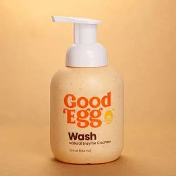 GoodEgg Egg Cleaning Kit - 2 Original Egg Brush (Standard & Large-XL Sized Eggs) + Organic Egg Cleanser for Farm Fresh Eggs, Food-Grade Bundle for Dirt, Poop, and Chicken Coop Nasties