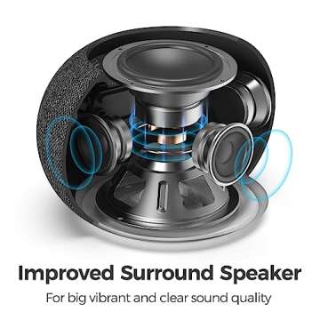 REACHER Auto Dimmable Alarm Clock Radio for Bedrooms, Improved Reception FM Radio, 9 Color Night Light, 0-100% Dimmer, 7 Wake Up Sounds, Sleep Timer, Small Digital Clock for Bedside