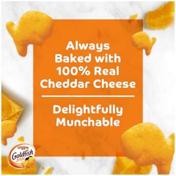 Buy Goldfish Cheddar Crackers Bulk 27.3 oz 2 CT Box