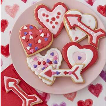 Wilton Red Metal Heart Cookie Cutter 3"