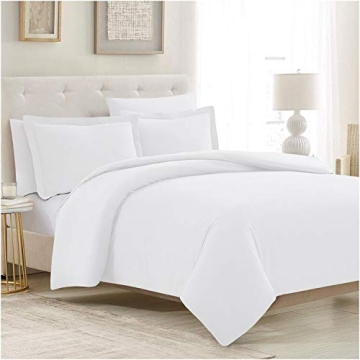 Mellanni King Size Duvet Cover Set - Luxury Soft Microfiber