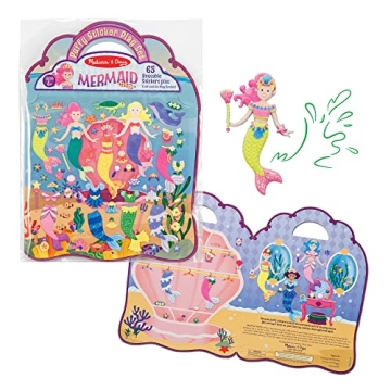 Melissa & Doug Reusable Puffy Sticker Play Set 3 Pack Fun