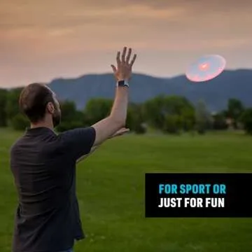 Nite Ize Flashflight Rechargeable LED Light Up Flying Disc - Glow in the Dark Flyer Disc with Long-Lasting LED Light - Family Flying Disc with Rechargeable LED Lights - Flying Disc - Disc-O Tech