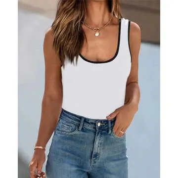 PRETTYGARDEN Women's Summer Tank Top - Chic & Comfortable