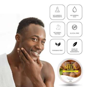Aroma Depot 100% Pure Shea Butter for Skin Care