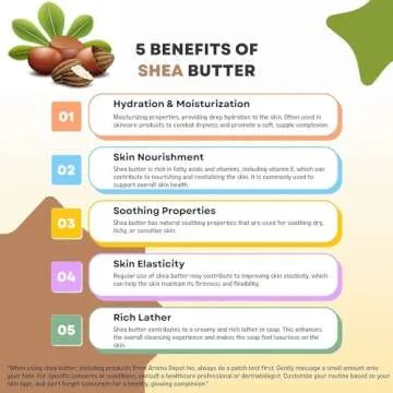 Aroma Depot 100% Pure Shea Butter for Skin Care