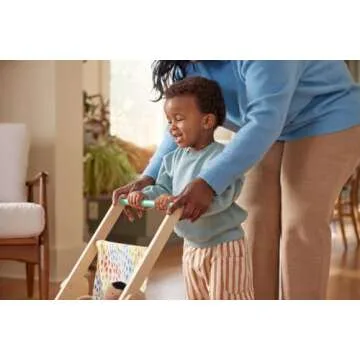 Lovevery Buddy Stroller | Engaging Wooden Toy for Toddlers