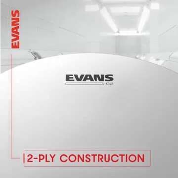 Evans Drum Heads - G2 Coated Standard Tompack (12 inch, 13 inch, 16 inch)
