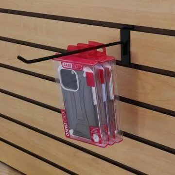 SSWBasics 4 ft x 2 ft Horizontal Maple Slatwall Easy Organizer Panels (24" H x 48" L) - Pack of 2 - Perfect for Retail Store, Garage Wall, and Craft Storage Organization