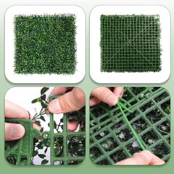 Moeput Grass Wall Panels - Lush Backdrop for Events