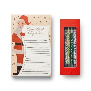 Festive Notetaker's Bundle by Rifle Paper Co. - Holiday Writing