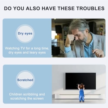 JHZDX Blue Light Filter Screen Protector for TVs