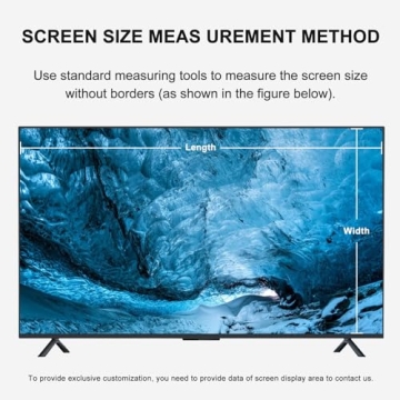 JHZDX Blue Light Filter Screen Protector for TVs