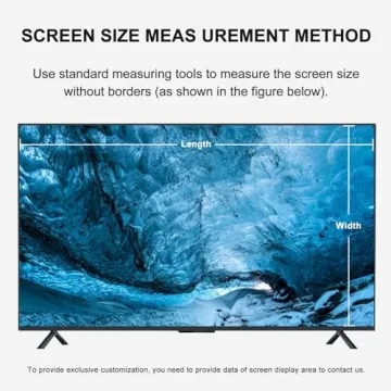 JHZDX Blue Light Filter Screen Protector for TVs