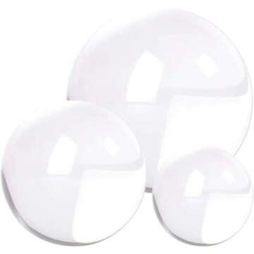 EMART Crystal Ball Photography Props 3 Pack