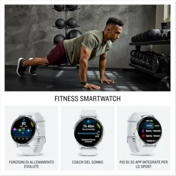 Garmin Venu 3 Smartwatch with Touchscreen & Band