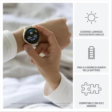 Garmin Venu 3 Smartwatch with Touchscreen & Band