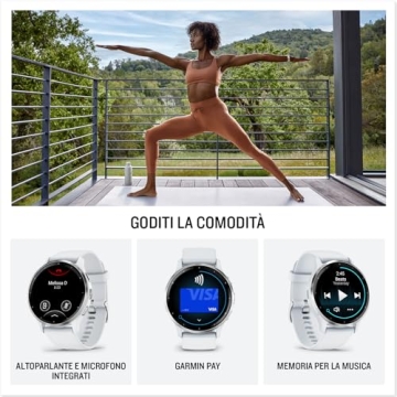 Garmin Venu 3 Smartwatch with Touchscreen & Band