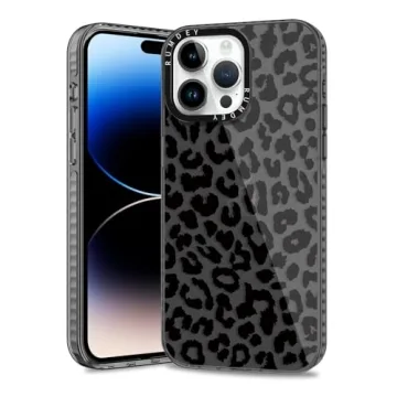 RUMDEY Cheetah Print Case Pack for iPhone 13/14 Stylish Protection