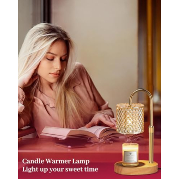 Candle Warmer Lamp with Timer and Dimmer - Ideal Gift for Women