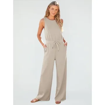 AUTOMET Women's Chic and Comfortable Summer Jumpsuit