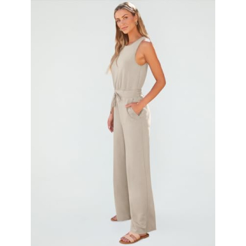 AUTOMET Women's Chic and Comfortable Summer Jumpsuit