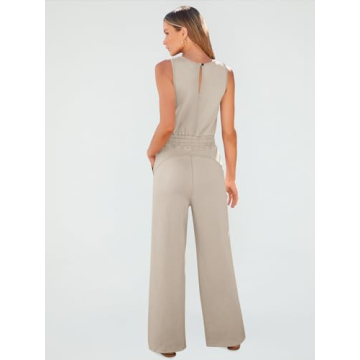 AUTOMET Women's Chic and Comfortable Summer Jumpsuit