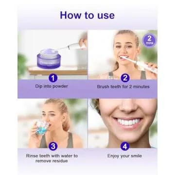 MySmile Natural Mint Non-Sensitive Teeth Whitening Powder