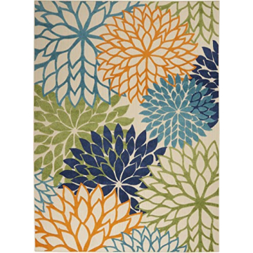 Nourison Aloha Multicolor 8x10 Area Rug for All Spaces