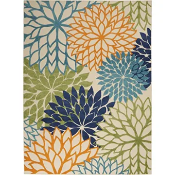 Nourison Aloha Multicolor 8x10 Area Rug for All Spaces