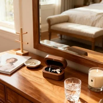 Guitar Pick Holder Set - Elegant Wood Picks Included