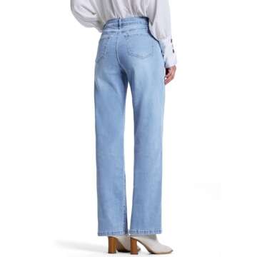 Tall Straight Leg Jeans for Women - Perfect Fit & Style