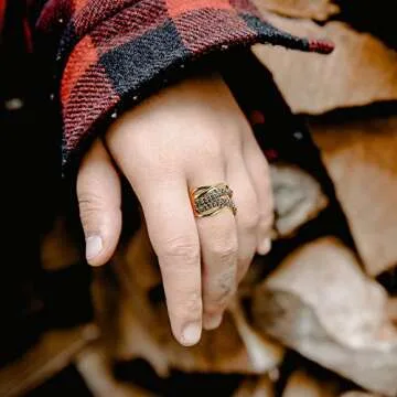 Elegant Art Deco Statement Ring for Women - Mytys Jewelry