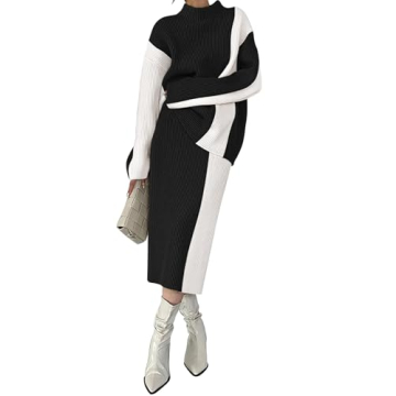 Pink Queen Elegant 2 Piece Set - Chic Sweater & Skirt Outfit for Women