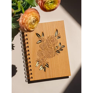 Ranunculus Flower Garden Gratitude Journal for Creative Women