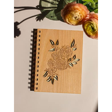 Ranunculus Flower Garden Gratitude Journal for Creative Women