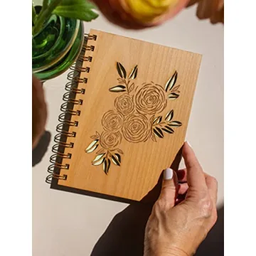 Ranunculus Flower Garden Gratitude Journal for Creative Women