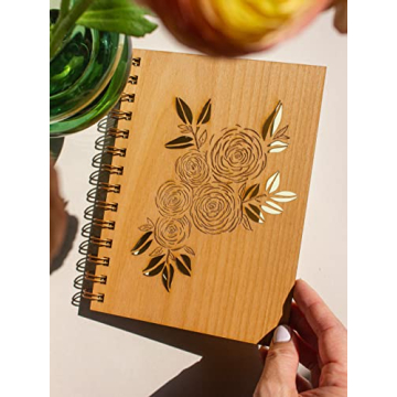 Ranunculus Flower Garden Gratitude Journal for Creative Women