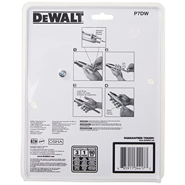 DEWALT P7DW Hog Ring Pliers Kit for Fastening