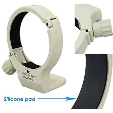 JJC Tripod Collar Mount Ring for Canon EF 70-200mm f/4L Series Lens - Ultimate Stability and Support