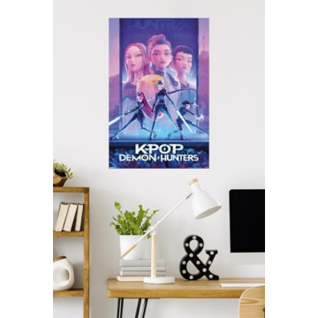 Trends International Netflix KPop Demon Hunters (2025) Wall Poster - 34 x 22 Unframed Version