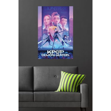 Trends International KPop Demon Hunters Wall Poster 34x22