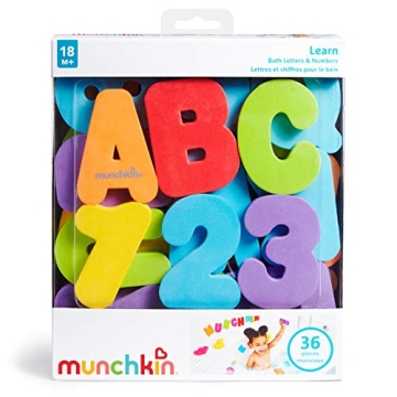 Munchkin® Learn™ Bath Letters and Numbers 36pc Set