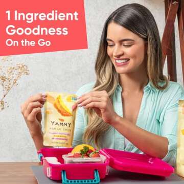 Yammy Dried Mango Chips – Healthy Unsweetened Snack