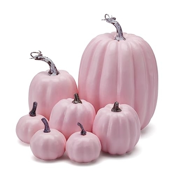 Cute Foam Pumpkins Halloween Thanksgiving Fall Decorations
