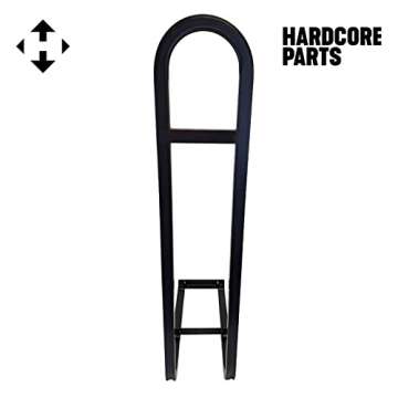 Golf Cart Rear Seat Safety Grab Bar fits EZGO, Club Car, Yamaha + Bonus Reflector