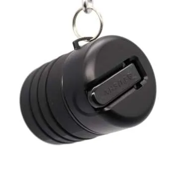 TUSHY Travel Bidet: Collapsible & Expandable for Discreet Portability | Refreshing Clean for Camping, Outdoors & Travel (Peri Bottle for Postpartum Care, Helps with Hemorrhoid Relief), Got2Go Onyx